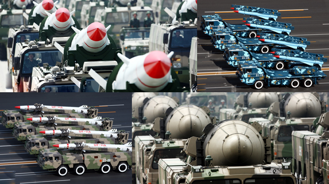 东风威武！回顾大阅兵中的中国导弹