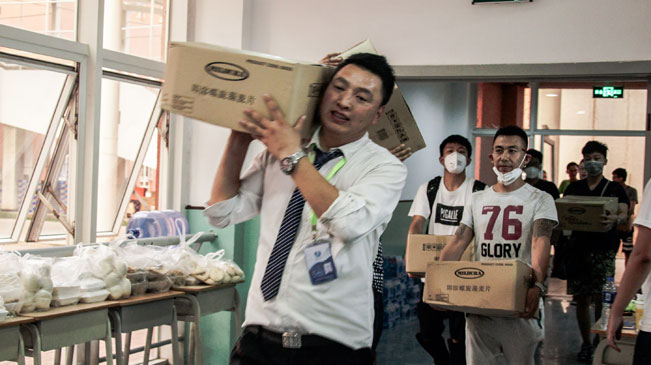 天津港&ldquo;8&middot;12&rdquo;事故安置点物资充足