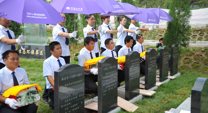 河北元氏公墓现免费&ldquo;抗战老兵墓区&rdquo;