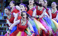 庆祝西藏自治区成立五十周年文艺晚会在拉萨举行