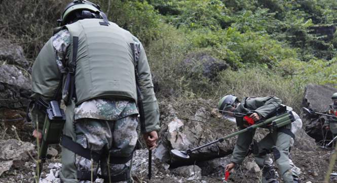 直击：中越边境升起和平硝烟