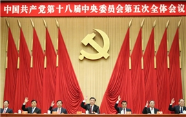 党的十八届五中全会公报