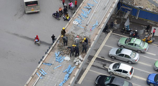 鄭州&ldquo;短命天橋&rdquo;僅服役5年即遭拆除