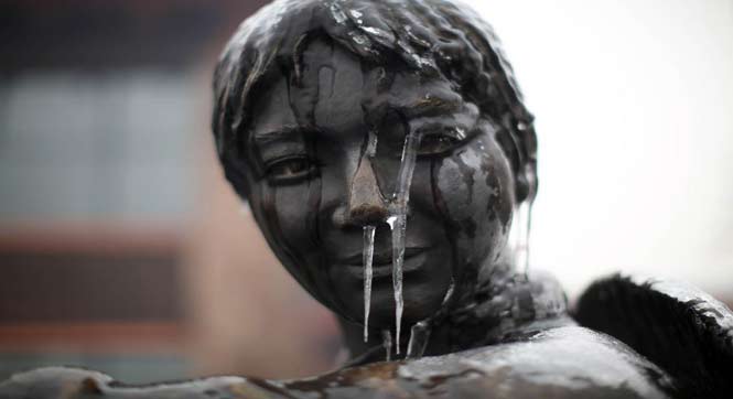 辽宁多地遭受冻雨天气