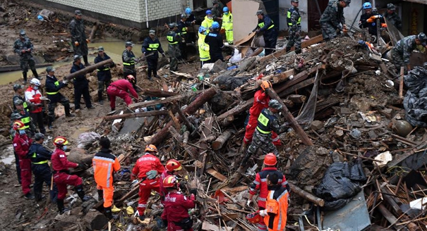 浙江丽水山体滑坡灾害遇难人数增至26人