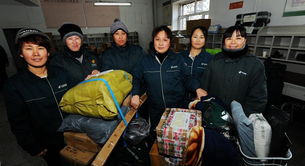 投递路上的&ldquo;女汉子&rdquo;：为千家万户送便利