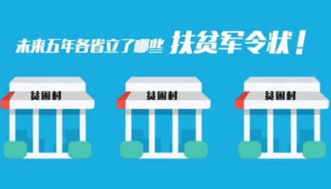 未来五年,各省立了哪些扶贫军令状