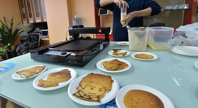 成都现3D煎饼打印机 &ldquo;画饼充饥&rdquo;成现实