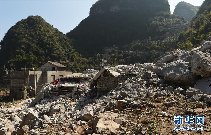 广西都安发生山体崩塌6人遇难