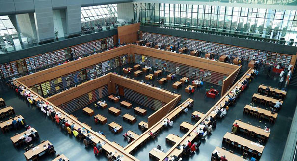 图书馆里过大年