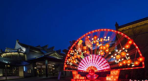 傳統年俗&ldquo;水燈會&rdquo;扮靚千年水鄉烏鎮