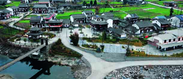 汶川大地震灾后重建胜利完成 青川县城基本建成