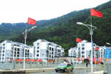 汶川大地震灾后重建胜利完成 青川县城基本建成