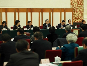 十二届全国人大常委会第二十五次会议举行联组会议