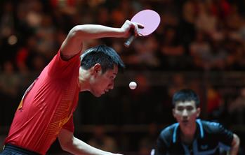 世乒赛男单：张继科出局