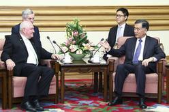 汪洋会见美国农业部长