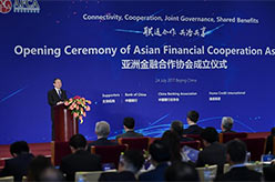 马凯出席亚洲金融合作协会成立大会