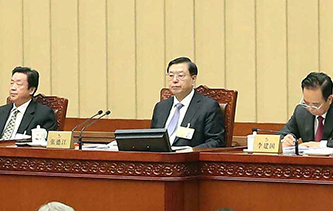 十二屆全國人大常委會第三十三次會議在京舉行　張德江主持
