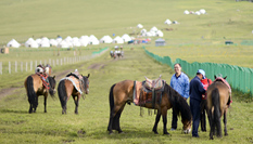 新疆：馬背上的“生態致富路”