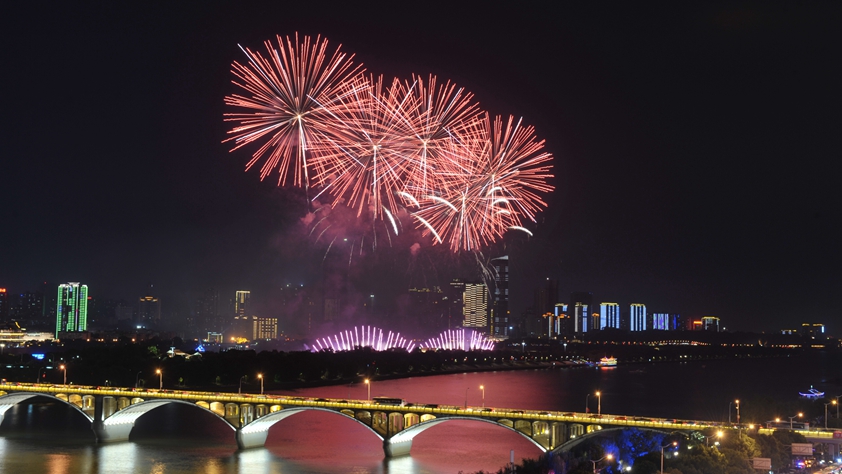 璀璨焰火庆国庆