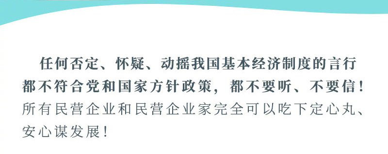 关于民营企业发展 习近平这样说