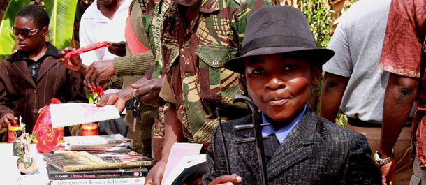 中国文化艺术走进非洲军营