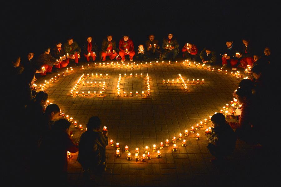 全国多地参与&ldquo;地球一小时&rdquo;活动