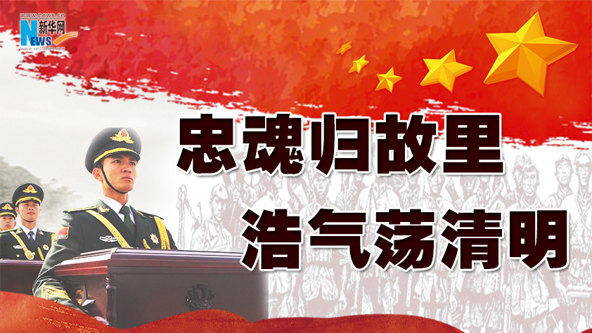 忠魂归故里 浩气荡清明