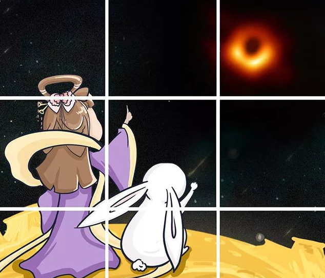 什么？黑洞发了条朋友圈？！