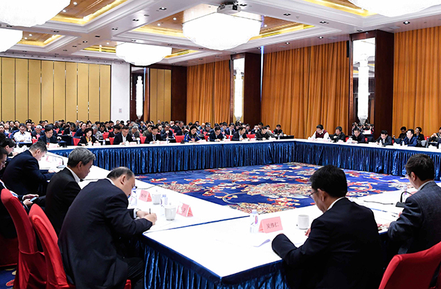 全国政协全体会议期间首次举行界别协商会议