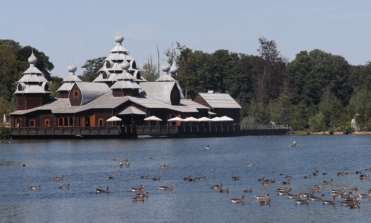 比利时天堂动物园的园林之美