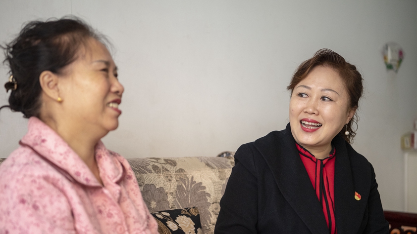 任红梅:阳泉段南沟社区居民的“贴心人”