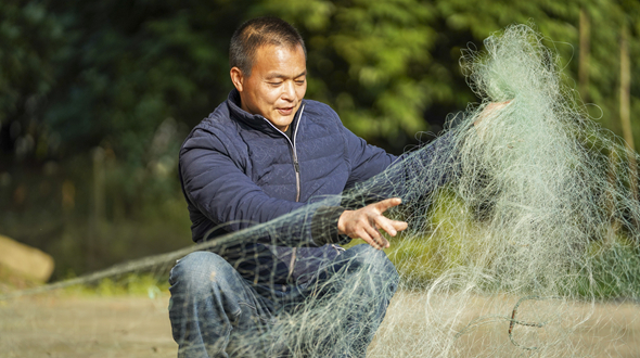 重庆：退捕上岸 长江渔民赵泽伦的陆上新生活
