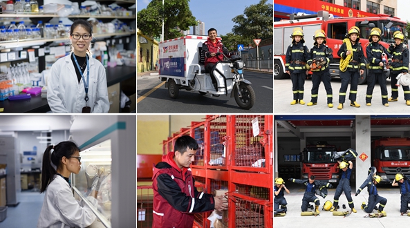 坚守岗位，他们在深圳过年