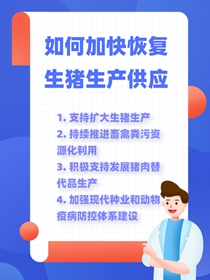 疫情期间畜禽产品如何保供稳价