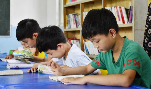 文体活动丰富河南农村孩子暑期生活