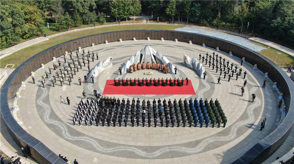 第七批在韩中国人民志愿军烈士遗骸在沈阳安葬
