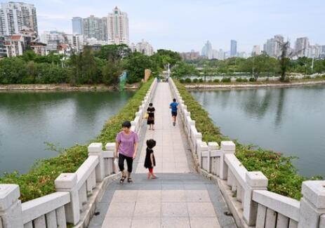 白鹭欢聚地 城市会客厅&mdash;&mdash;厦门筼筜湖综合治理显成效