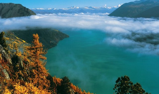 翡翠般的喀纳斯