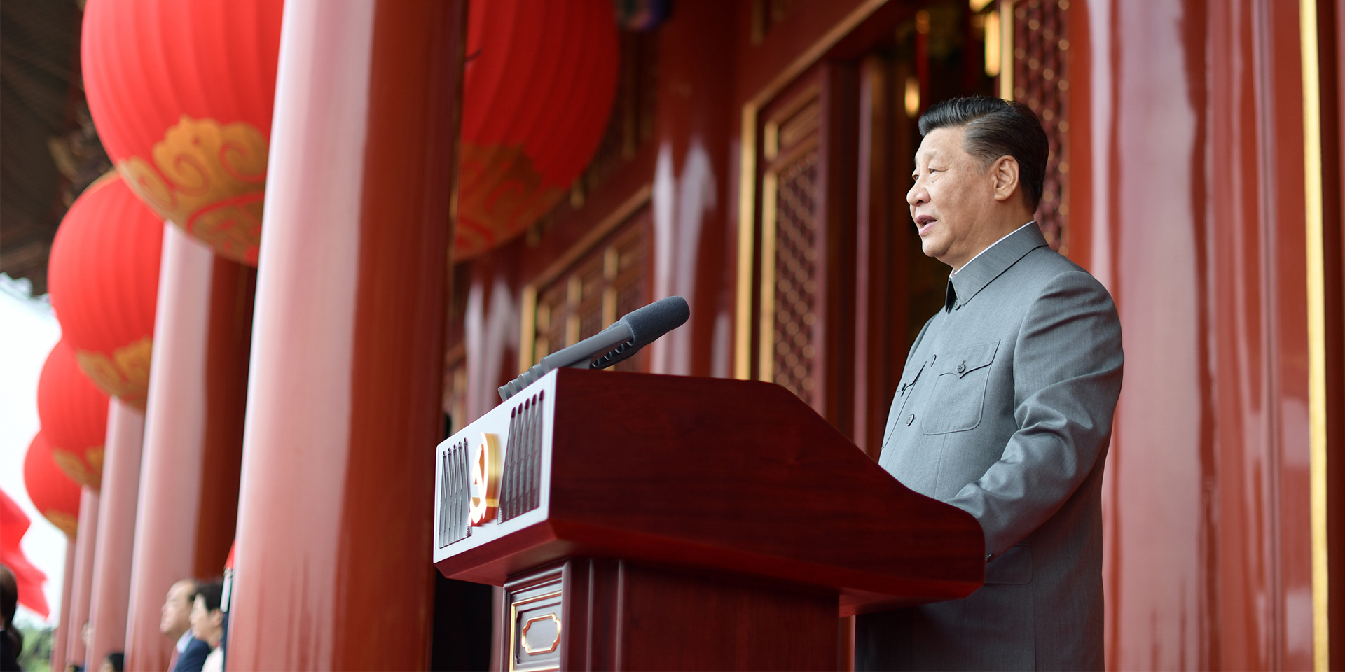 中国共产党立志于中华民族千秋伟业，百年恰是风华正茂！