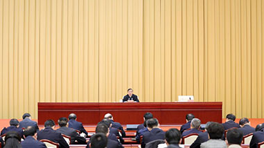 学习贯彻党的二十大精神中央宣讲团报告会在京举行 李书磊作首场报告