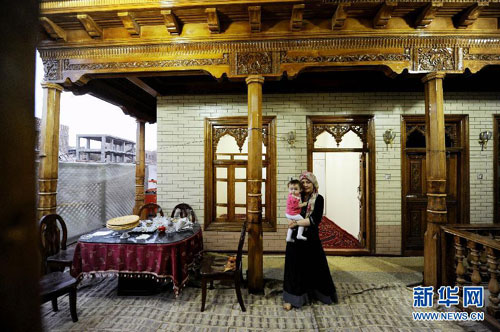 喀什老城人家 民族风情依旧