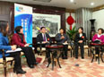 五位北京代表参加新华网“围桌访谈”