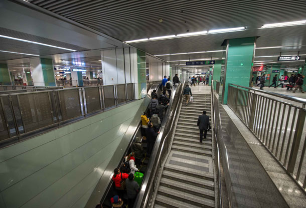 北京宋家庄交通枢纽完成接驳10号线准备