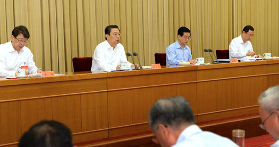 赵乐际在党的群众路线教育实践活动工作会议上作总结讲话