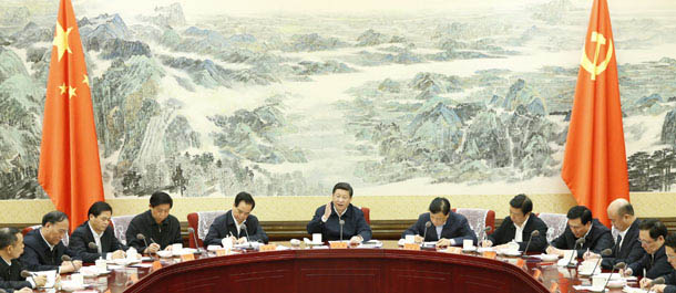 习近平同中华全国总工会新一届领导班子集体谈话