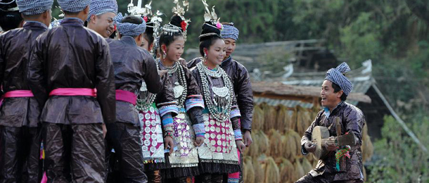 贵州从江举办原生态侗族大歌节