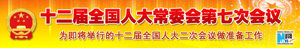 十二届全国人大常委会第七次会议