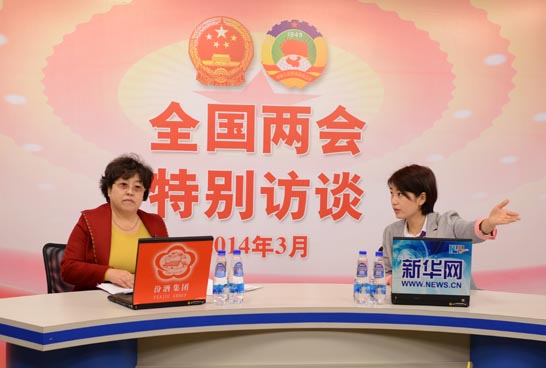 嘉宾向网友问好