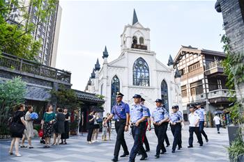 中意在重慶開展聯合警務巡邏